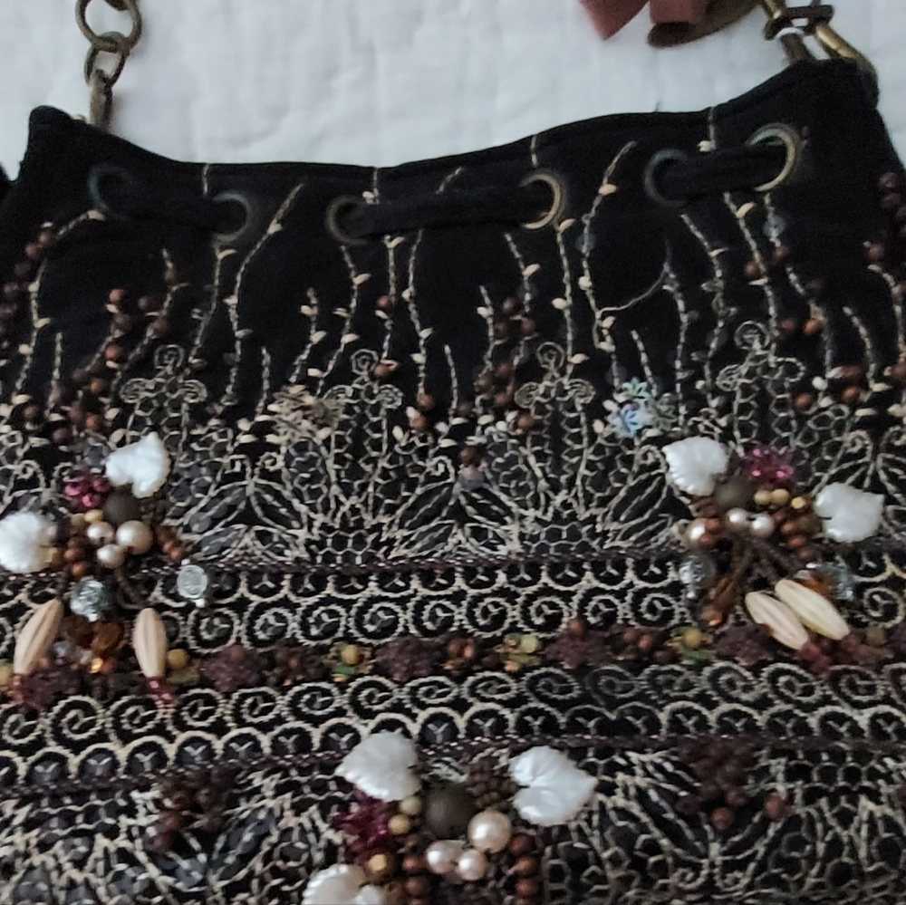 Gently Used Mary Frances Handbag
